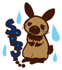 NEGIYAMA the burglar bunny sticker #2260759