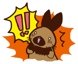 NEGIYAMA the burglar bunny sticker #2260763