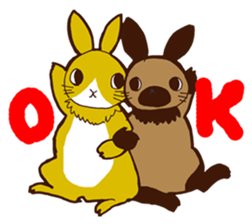 NEGIYAMA the burglar bunny sticker #2260766