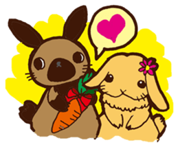 NEGIYAMA the burglar bunny sticker #2260774