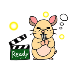 Actress Hamster Ponu sticker #2260816