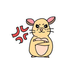 Actress Hamster Ponu sticker #2260831
