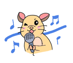 Actress Hamster Ponu sticker #2260836