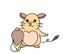 Actress Hamster Ponu sticker #2260839