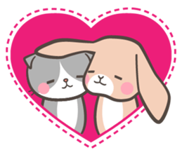 Animals with lop ears sticker #2261222