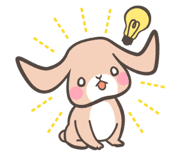 Animals with lop ears sticker #2261228