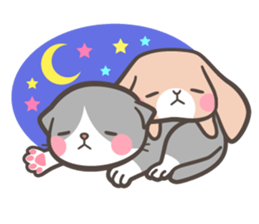 Animals with lop ears sticker #2261239