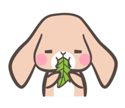 Animals with lop ears sticker #2261240