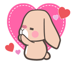 Animals with lop ears sticker #2261251