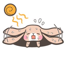 Animals with lop ears sticker #2261254