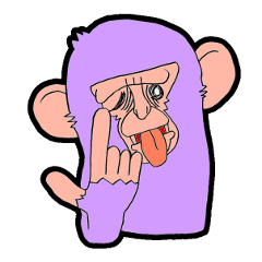purple monkey