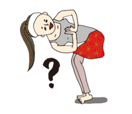 Yoga lovers Yogini stickers Vol.02 sticker #2261458