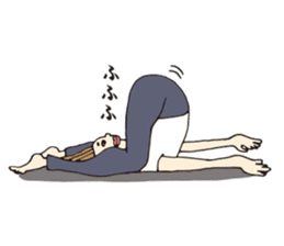 Yoga lovers Yogini stickers Vol.02 sticker #2261462