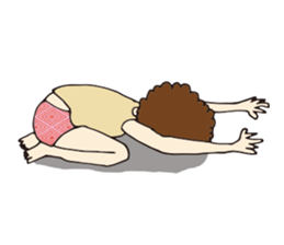 Yoga lovers Yogini stickers Vol.02 sticker #2261477