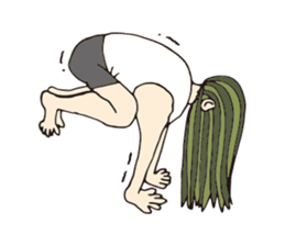 Yoga lovers Yogini stickers Vol.02 sticker #2261489