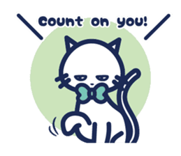 Vol.1 Shiromaru (cat & Nezumaru)[ENG] sticker #2261525