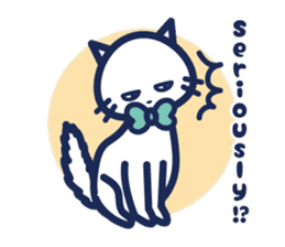 Vol.1 Shiromaru (cat & Nezumaru)[ENG] sticker #2261533