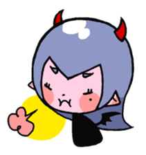 Mr.Angel and Lady Devil sticker #2261741