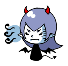 Mr.Angel and Lady Devil sticker #2261751