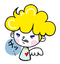 Mr.Angel and Lady Devil sticker #2261754