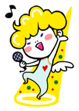 Mr.Angel and Lady Devil sticker #2261762