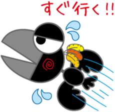 Fashionable crow part2 sticker #2262433