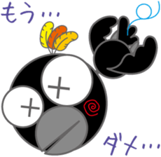 Fashionable crow part2 sticker #2262434