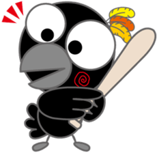 Fashionable crow part2 sticker #2262440