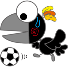 Fashionable crow part2 sticker #2262441