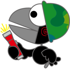 Fashionable crow part2 sticker #2262442