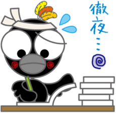 Fashionable crow part2 sticker #2262443