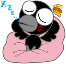 Fashionable crow part2 sticker #2262444