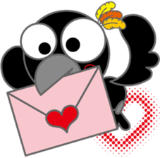 Fashionable crow part2 sticker #2262447