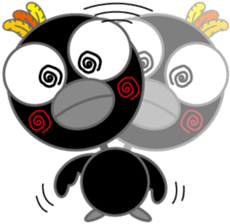 Fashionable crow part2 sticker #2262450