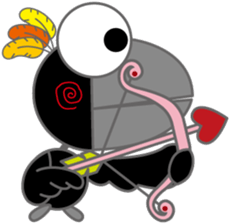 Fashionable crow part2 sticker #2262454