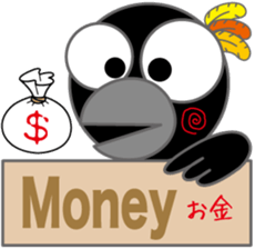 Fashionable crow part2 sticker #2262458