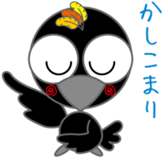 Fashionable crow part2 sticker #2262460