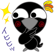 Fashionable crow part2 sticker #2262462