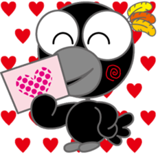 Fashionable crow part2 sticker #2262467