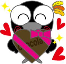 Fashionable crow part2 sticker #2262471