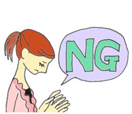 Daidai-Girl sticker #2262677