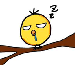 mori-piyo. sticker #2263248