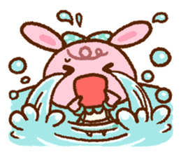 Rabbit in the fairy tales sticker #2263318