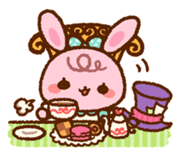 Rabbit in the fairy tales sticker #2263319