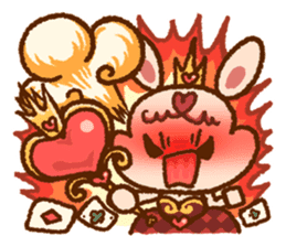 Rabbit in the fairy tales sticker #2263320