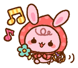 Rabbit in the fairy tales sticker #2263324