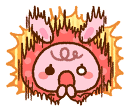 Rabbit in the fairy tales sticker #2263326