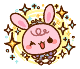 Rabbit in the fairy tales sticker #2263331