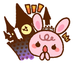 Rabbit in the fairy tales sticker #2263332