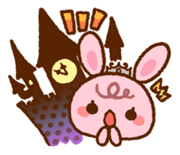 Rabbit in the fairy tales sticker #2263332